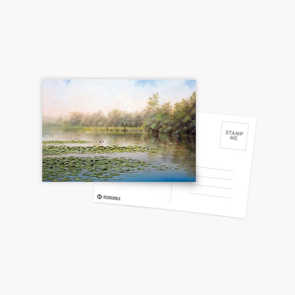 Late Summer Morning at Lady Broad Postcard