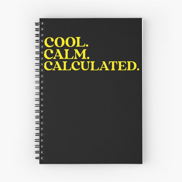 Item preview, Cool. Calm. Calculated. Cool Calm Collected. Yoga. Meditation designed and sold by Tish K..