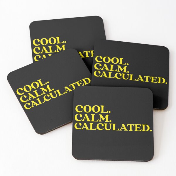 Item preview, Cool. Calm. Calculated. Cool Calm Collected. Yoga. Meditation designed and sold by Tish K..