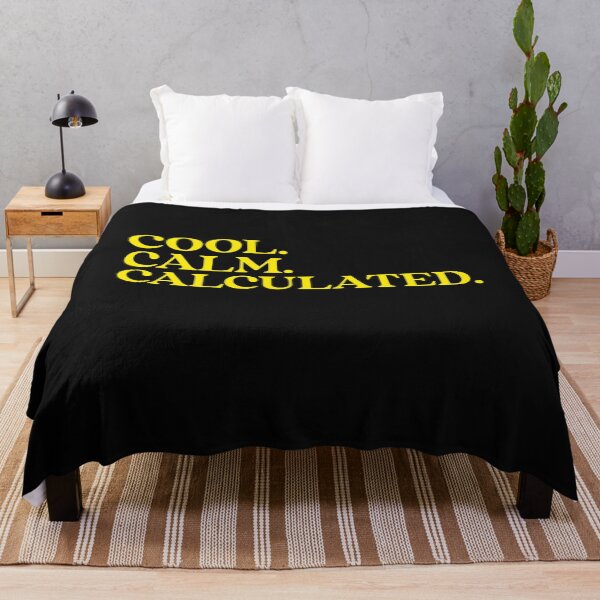 Item preview, Cool. Calm. Calculated. Cool Calm Collected. Yoga. Meditation designed and sold by Tish K..