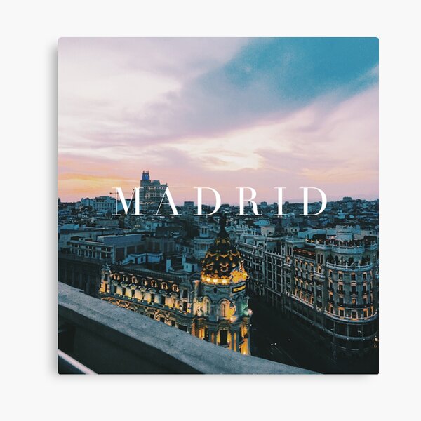 Madrid Canvas Print