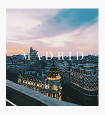 Madrid Fotodruck