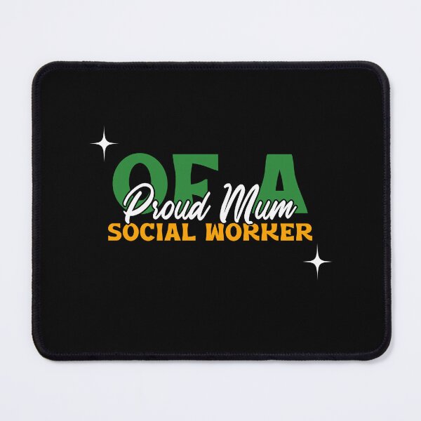 Item preview, Proud Mum of a Social Worker designed and sold by SocialWorkGift.