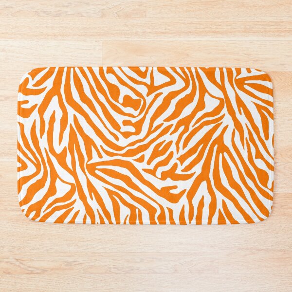 Item preview, Orange White Zebra Pattern Design Collection designed and sold by Summer-Winter.