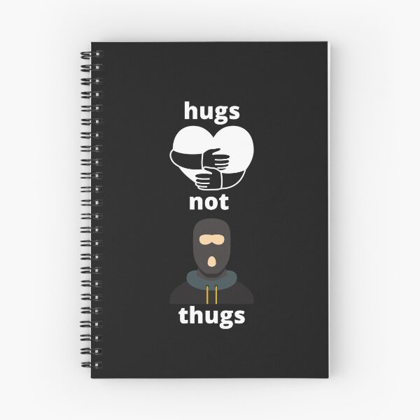 Item preview, Hugs not thugs  designed and sold by ProjectOfColor.