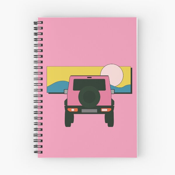 Item preview, Pink Suzuki Jimny | Into The Sunset designed and sold by stoicjimny.