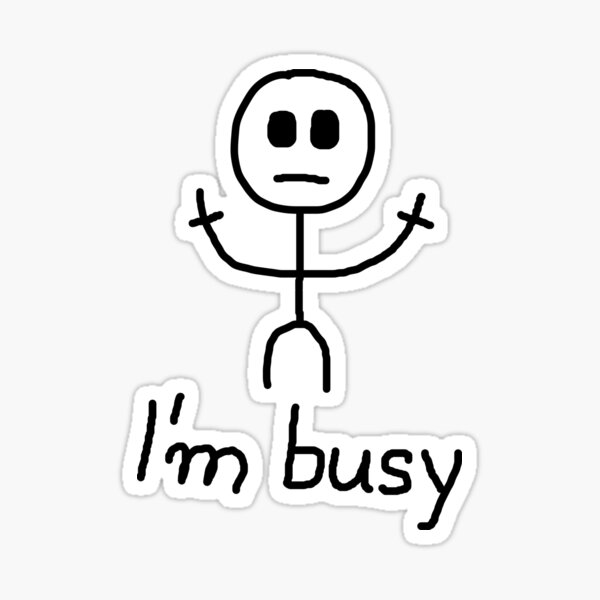 Humor Pillow Sham Stickman Meme Face Icon Looking at Computer