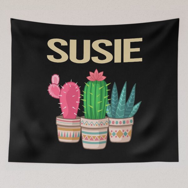 Aperçu de l'œuvre heureux, cactus, susie créée et vendue par DavetteJungle.
