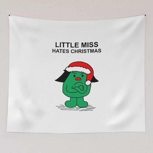 Item preview, Little Miss Hates Christmas designed and sold by Scat the cat.