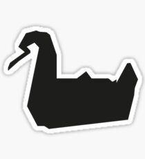 Prison Break Crane - Black Sticker