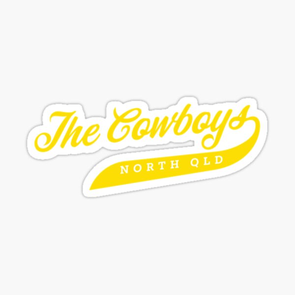 North Queensland Cowboys Car Logo Sticker - Mega