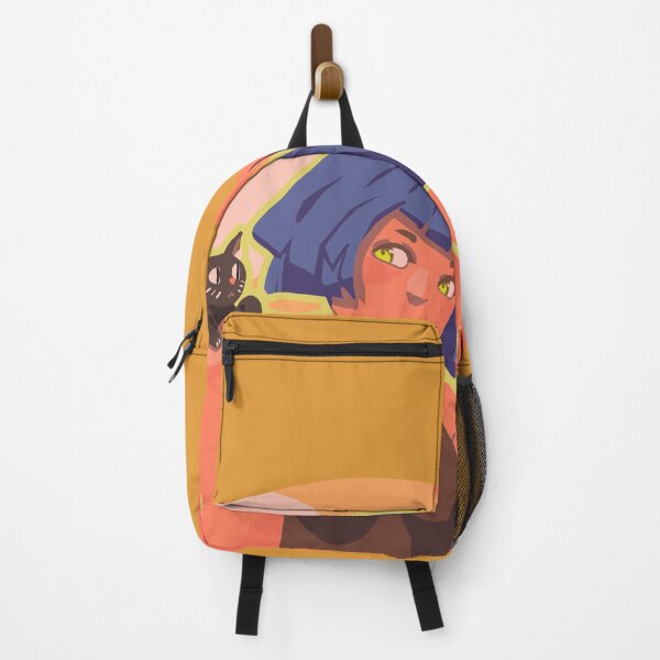 Item preview, Flat colored artwork - Girl & Cat designed and sold by llooddroos.