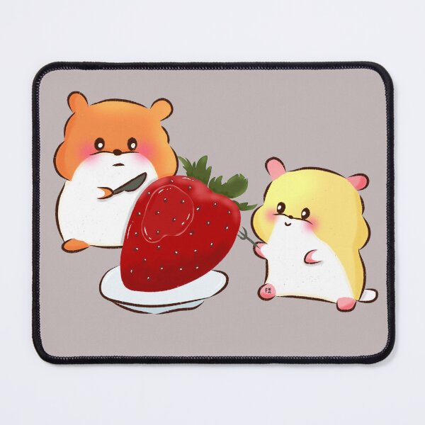 Item preview, Hamster | Hamster Lover - Our Strawberry designed and sold by FennyWijayaMomo.