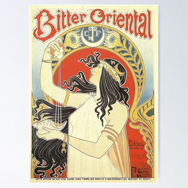 Item preview, Art Nouveau - Bitter Oriental designed and sold by RickE.
