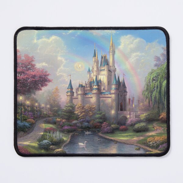 Item preview, Fairytale Castle with Rainbow designed and sold by Rainbows Galore.