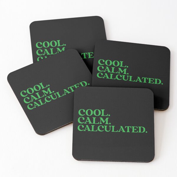 Item preview, Cool. Calm. Calculated. Cool Calm Collected. Yoga. Meditation designed and sold by Tish K..
