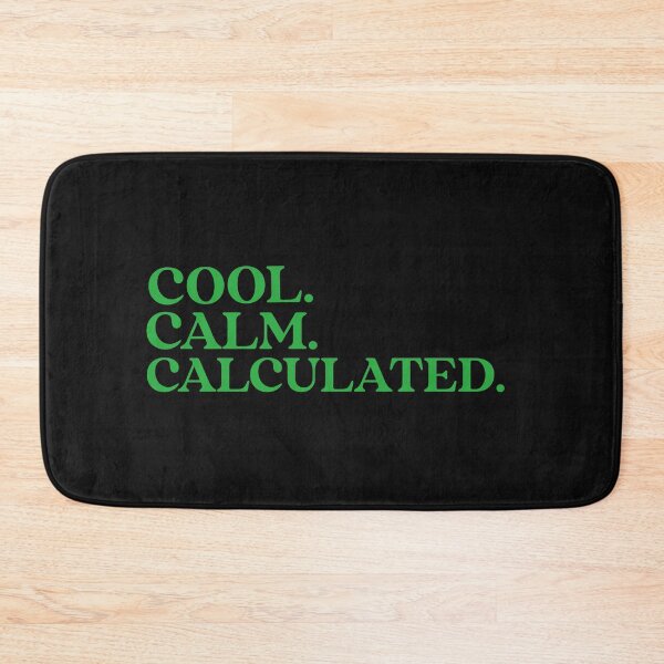 Item preview, Cool. Calm. Calculated. Cool Calm Collected. Yoga. Meditation designed and sold by Tish K..