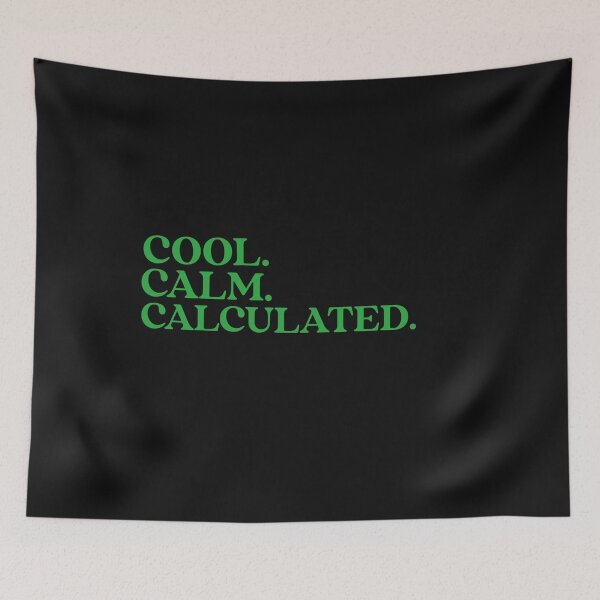 Item preview, Cool. Calm. Calculated. Cool Calm Collected. Yoga. Meditation designed and sold by Tish K..