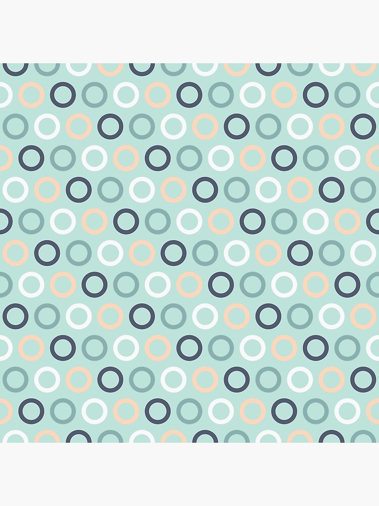 "Circle Pattern Green V2" Poster for Sale by ShamanaStudio Redbubble