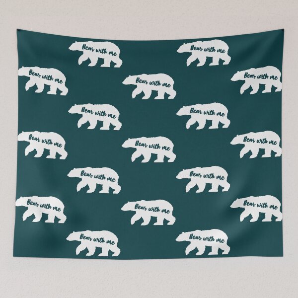 Item preview, white bear active   designed and sold by mariadesginshop.