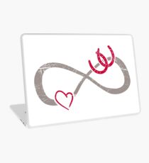 True Infinite Love ∞ Horse Shoes ∞ I Love Horses Laptop Skin