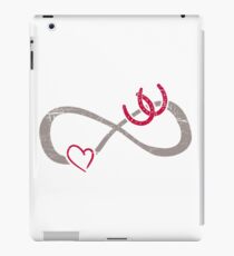 True Infinite Love ∞ Horse Shoes ∞ I Love Horses iPad Case/Skin