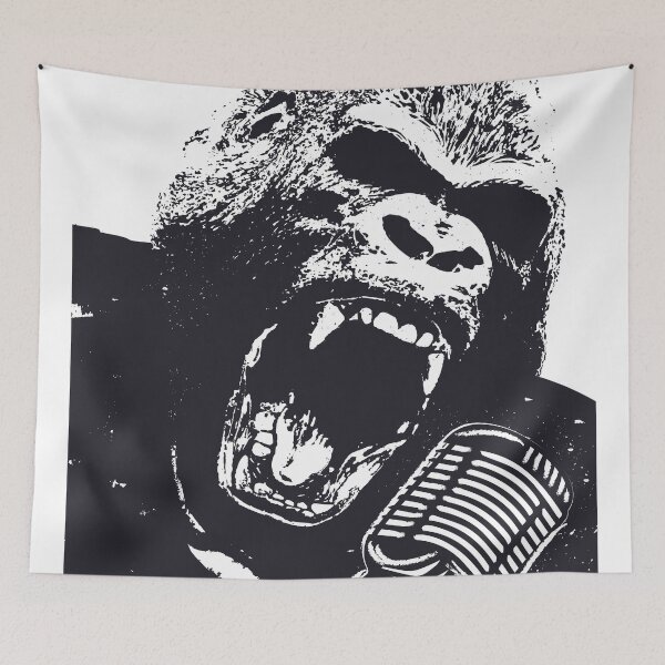 Item preview, "Goin' Ape on the Mic" designed and sold by Vertigo Creative.