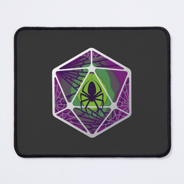 Item preview, Halloween Spider D20 dice designed and sold by wolfkin-design.