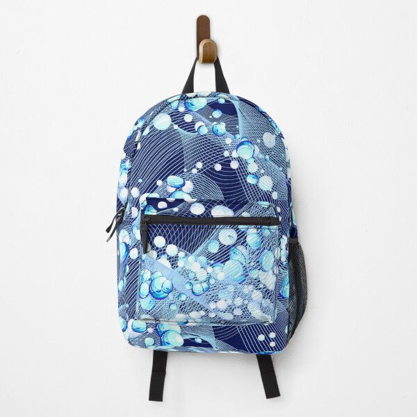 Item preview, Shiny Abstract Blue Flow Art designed and sold by chahakisha.