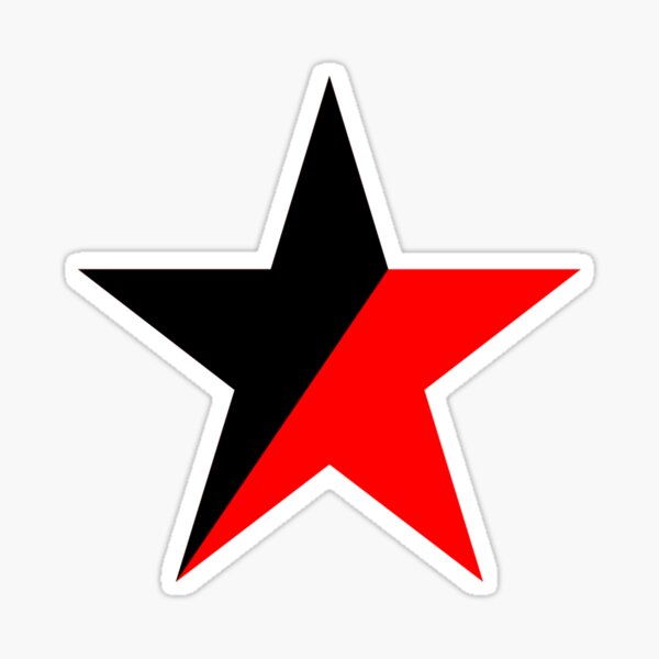 Artikel-Vorschau von Anarcho-kommunistischer Star, designt und verkauft von puppygirlthing69.