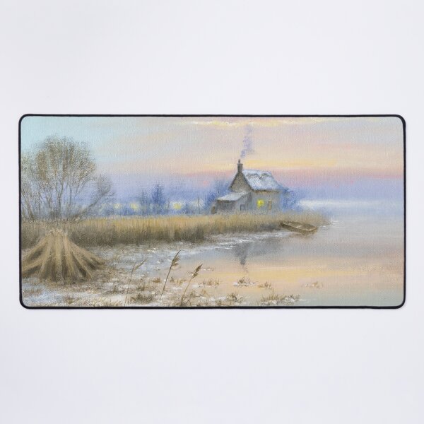 Reed Cutters Cottage Desk Mat