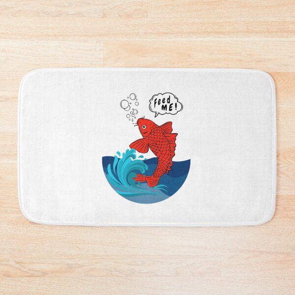 Item preview, Feed Me Koi Fish in a Bowl designed and sold by Koiartsandus.