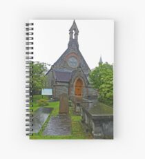 St Augustine's in the Rain Spiral Notebook
