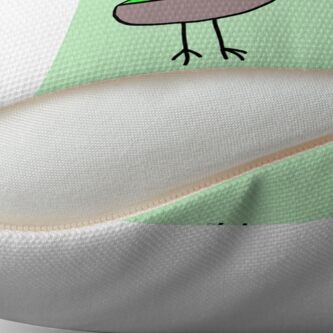 Alternate view of Don't Eat The Kiwis - Throw Pillow