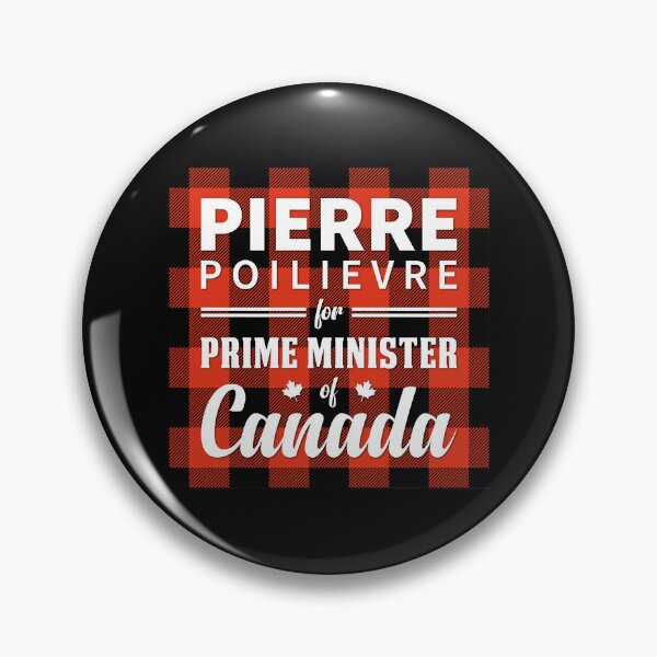 Item preview, Pierre Poilievre for Prime Minister of Canada Red Lumberjack Plaid designed and sold by FreedomAppared.
