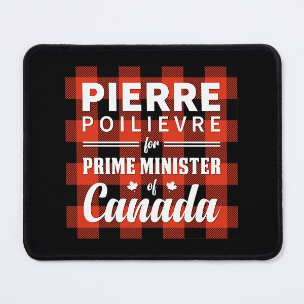 Item preview, Pierre Poilievre for Prime Minister of Canada Red Lumberjack Plaid designed and sold by FreedomAppared.