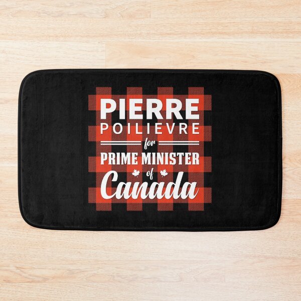 Item preview, Pierre Poilievre for Prime Minister of Canada Red Lumberjack Plaid designed and sold by FreedomAppared.