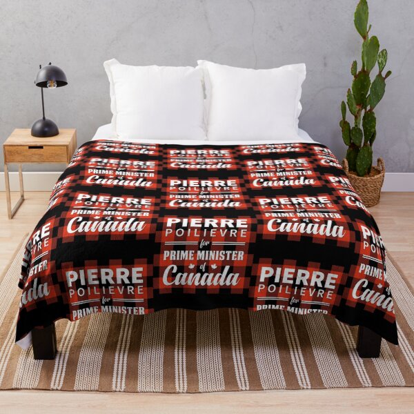 Item preview, Pierre Poilievre for Prime Minister of Canada Red Lumberjack Plaid designed and sold by FreedomAppared.