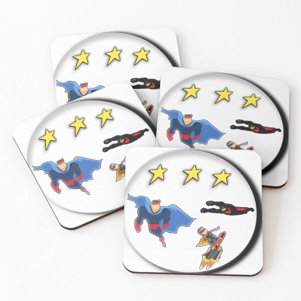 Item preview, Super heroes art work work sticker design designed and sold by Naimatshop.