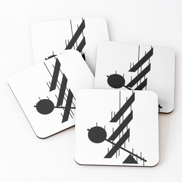 Item preview, Suprematism abstract cubism minimalistic art  designed and sold by Spellrise.