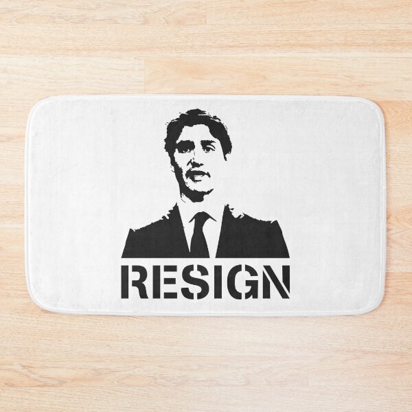 Artikelvorschau, RÜCKTRITT Justin Trudeau Must Go Black Stencil Street Art Style entworfen und verkauft von FreedomAppared.
