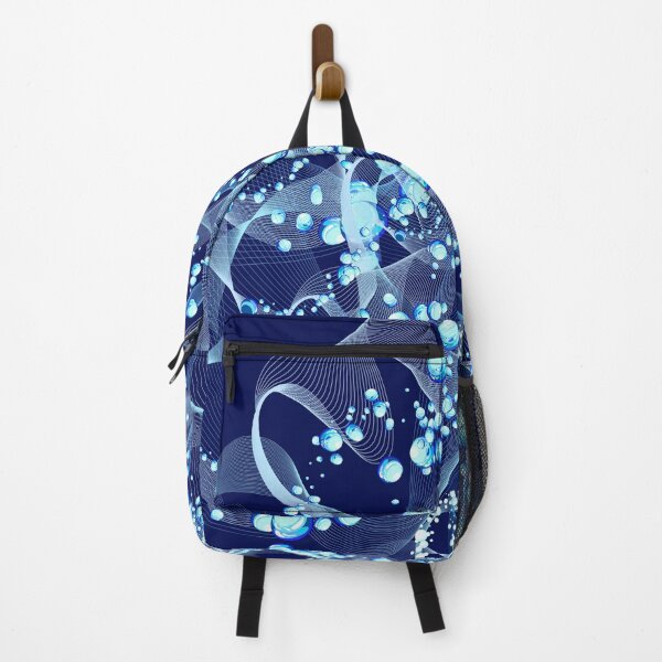 Item preview, Shiny Abstract Blue Flow Art designed and sold by chahakisha.