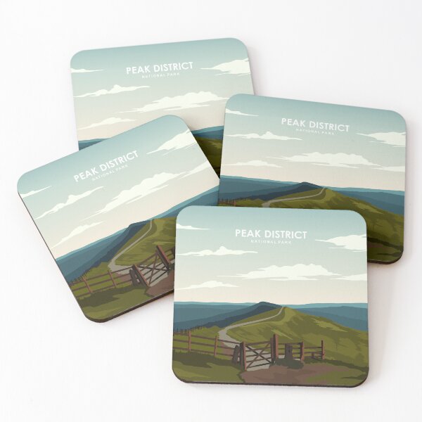 Item preview, Peak District National Park Travel Poster designed and sold by Stadify.