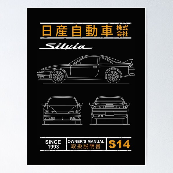 Blueprint of the Silvia S15