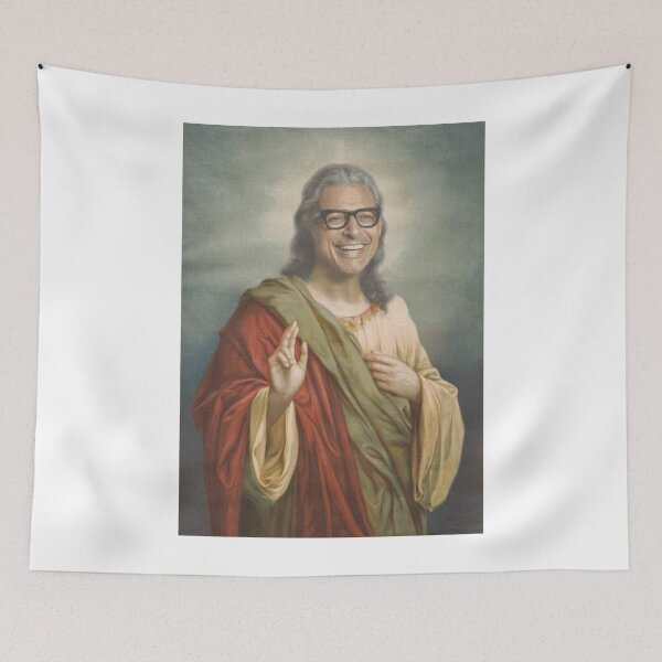 Item preview, Jeff Goldblum (Jesus) designed and sold by TiaFerrel.