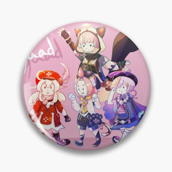 Item preview, Loli Squad ! (Klee, Sayu, Qiqi, Diona) designed and sold by ankorei.