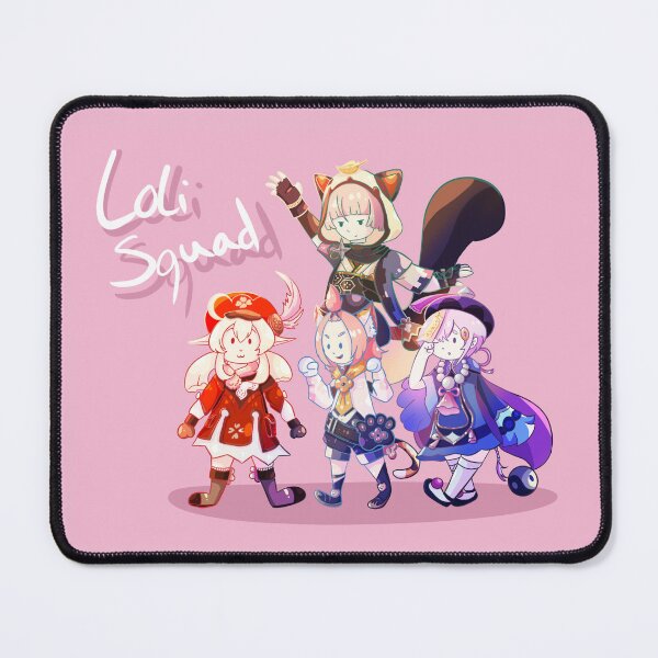 Item preview, Loli Squad ! (Klee, Sayu, Qiqi, Diona) designed and sold by ankorei.