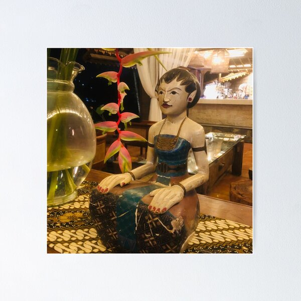 Item preview, Traditional statue look in Indonesia designed and sold by Jutsyjam-offxl.