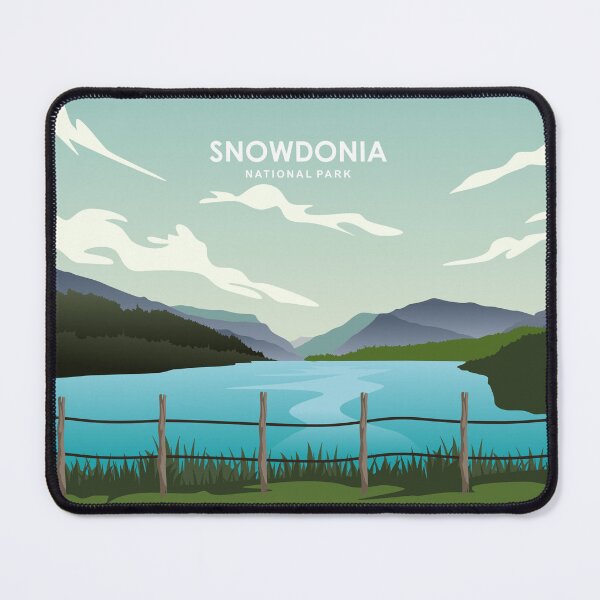 Item preview, Snowdonia National Park Wales UK Travel Poster designed and sold by Stadify.