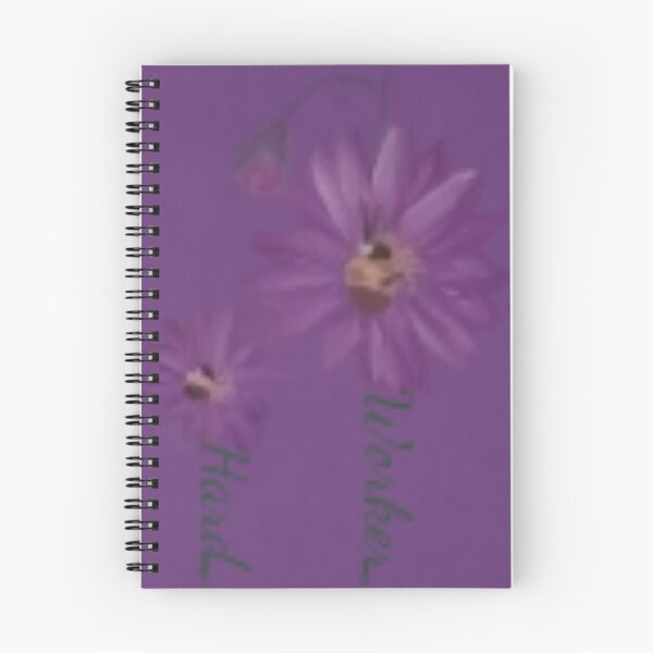 Item preview, Purple Flowers Hard Worker Bees designed and sold by IvaRenee.